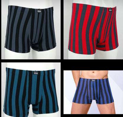 $2.5/pair Striped Men's Underwear 22042#